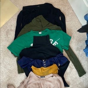 8pc Crop top Bundle